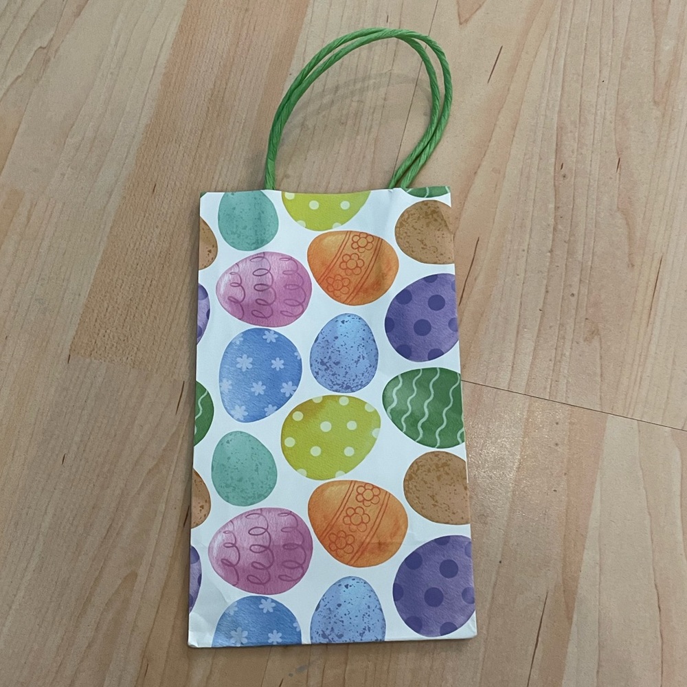 Easter egg gift bag